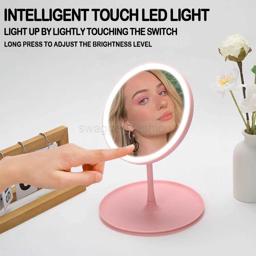 Makeup Mirror With Light White LED Daylight Vanity Mirror Detachable/Storage Base 3 Modes Mirror With Light Gift USB CableXJ240813