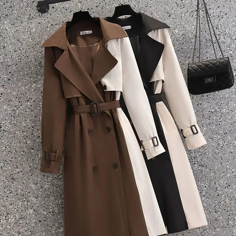 Assorted Colors windbreaker Plus-Size Womens blazer Spring Coat Niche Unique And Chic Age-Reducing High-Grade Jacket 240813