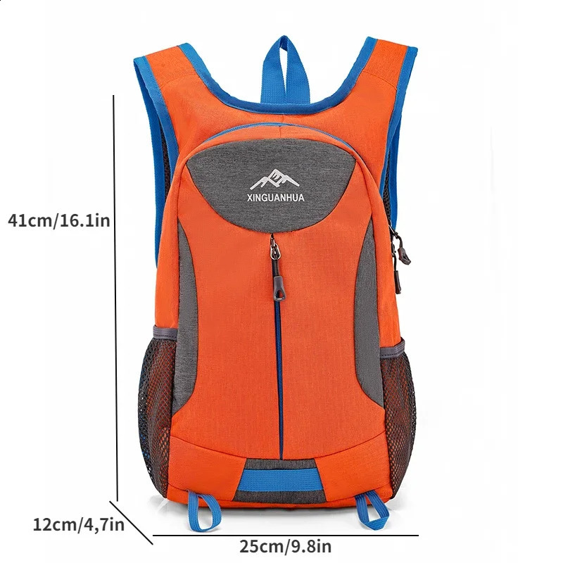 Fashion Hiking Backpack Multi functional Durable Leisure Bag Outdoor Sports Portable Mens and Womens 240813
