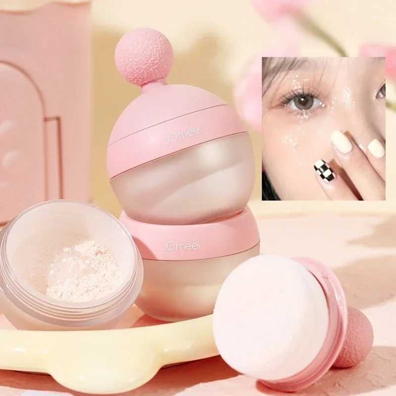 Micro Light Makeup Loose Set Powder Facial Body Shining Diamond Moonlight White Loose High Gloss Fairy Powder Bright High Gloss W240812