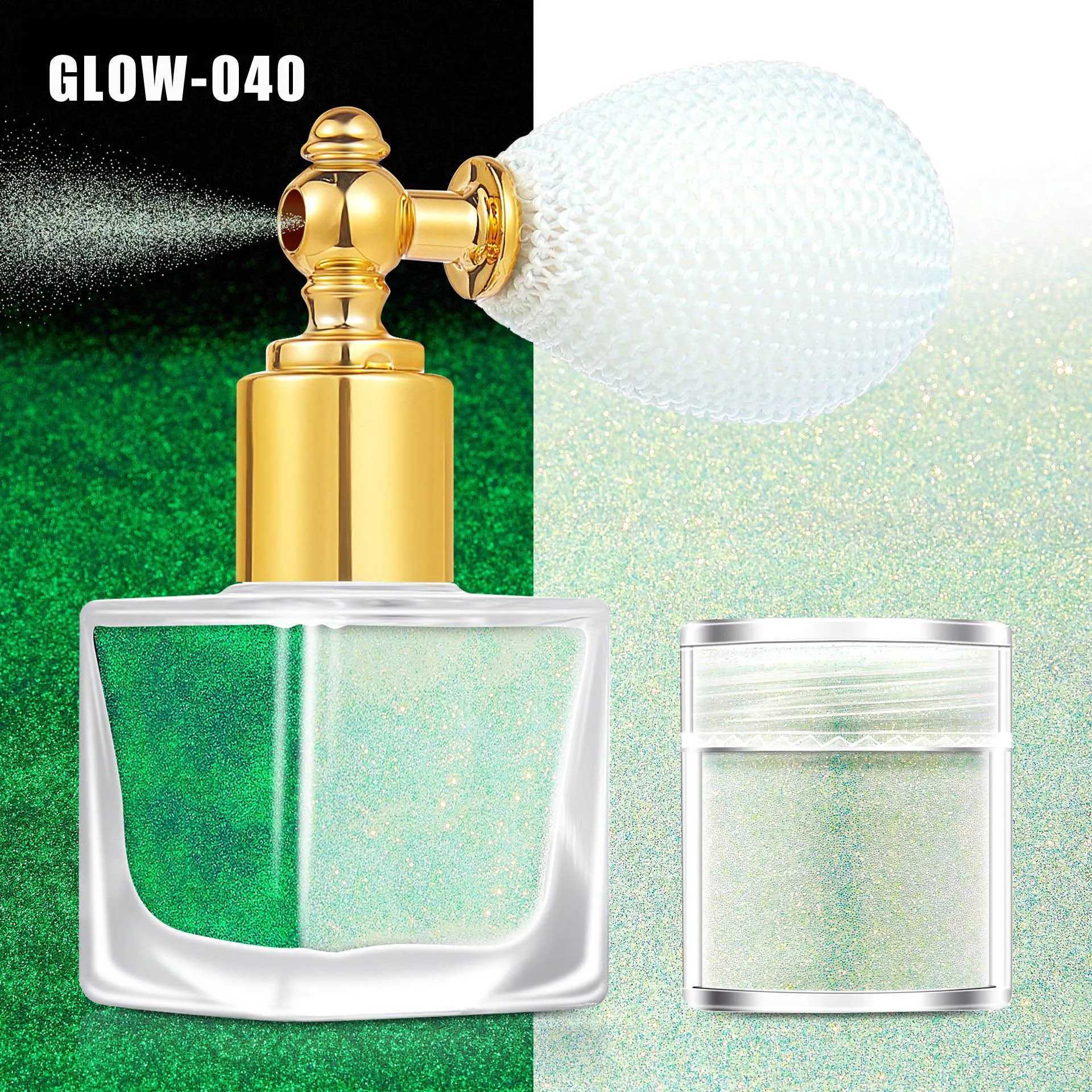 Glitter for hair and body shimmer spray Highlight party Christmas Carnival cosmetics spray Glitter W240812