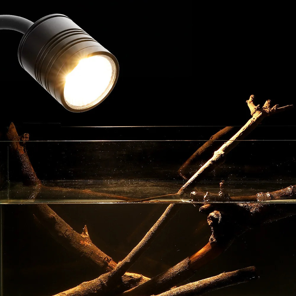 Super Slim LED Aquarium Light Lighting plants Grow Light 3W/5W/6W Aquatic Plant Lighting Waterproof Clip-on Lamp For Fish Tank 240812