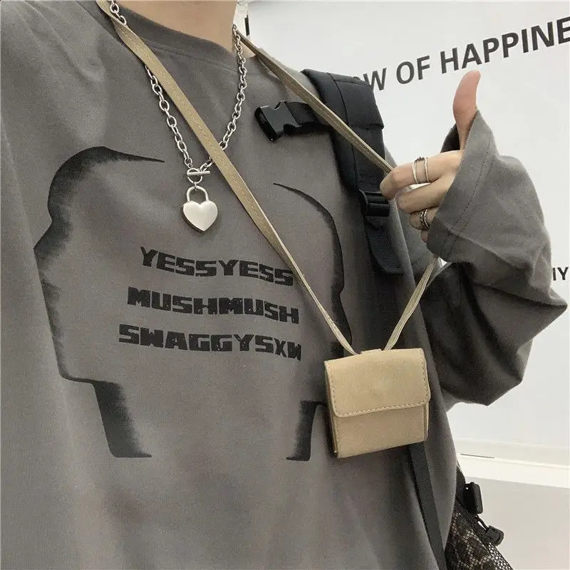 emo t shirt for men summer vintage letters print Long sleeve tee anime y2k top harajuku casual Oversized gym t-shirts streetwear 240812