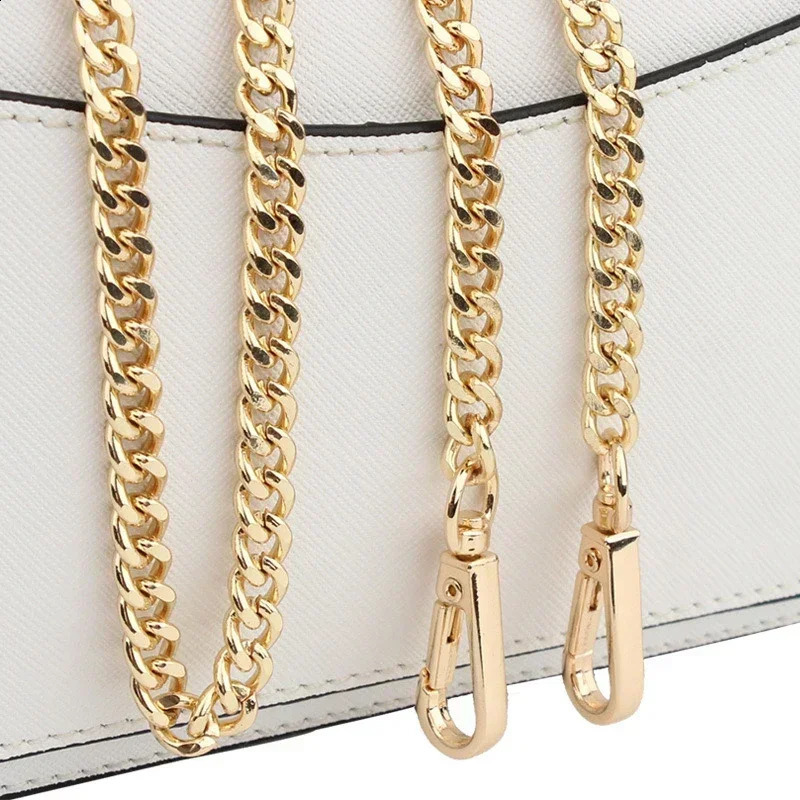 120cm Metal Aluminum Bag Chain Replacement Parts Accessories for HandWoven Shoulder Handbag DIY Handmade Detachable Straps 240814