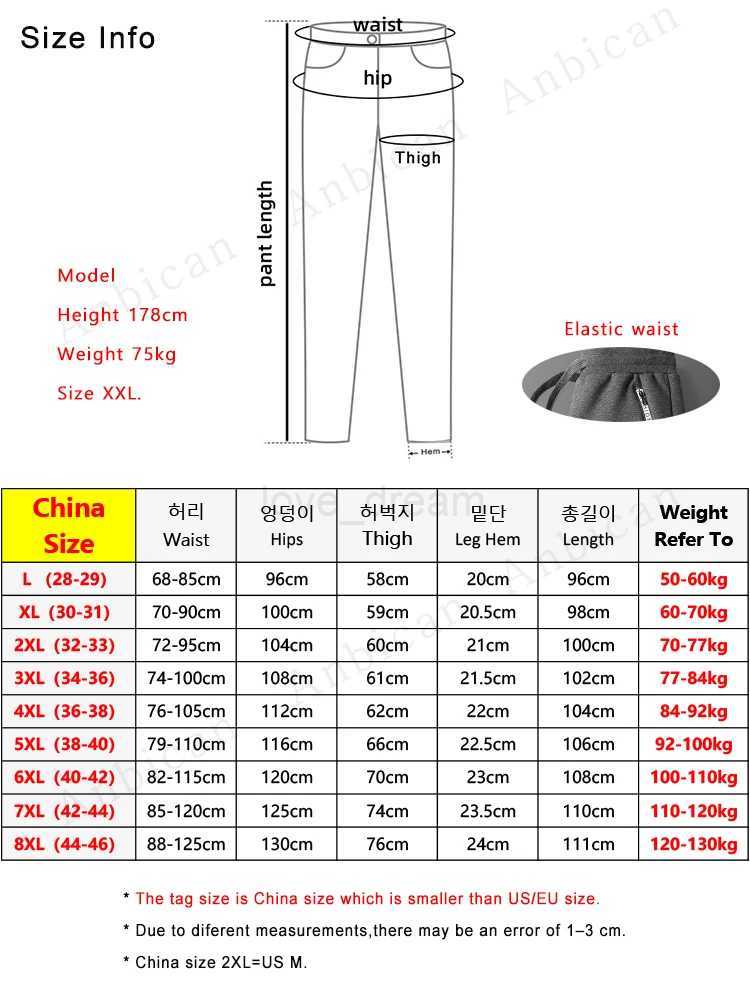 Winter Thick Warm Fleece Sweatpants Men Joggers Sportswear Casual Track Pants Plus Size 6XL 7XL 8XLXJ240813