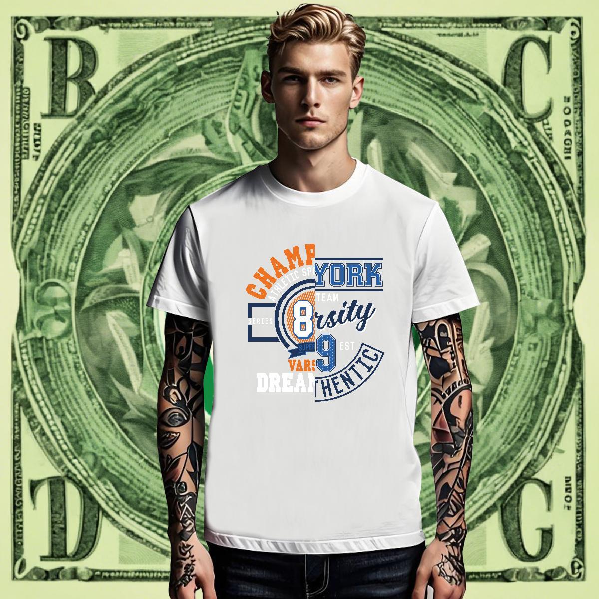 Brand Tshirts Spring Summer 230g 100% Cotton Asian Size Short Sleeve O-Neck letter T Shirts Men 2024 Summer Tops Tees