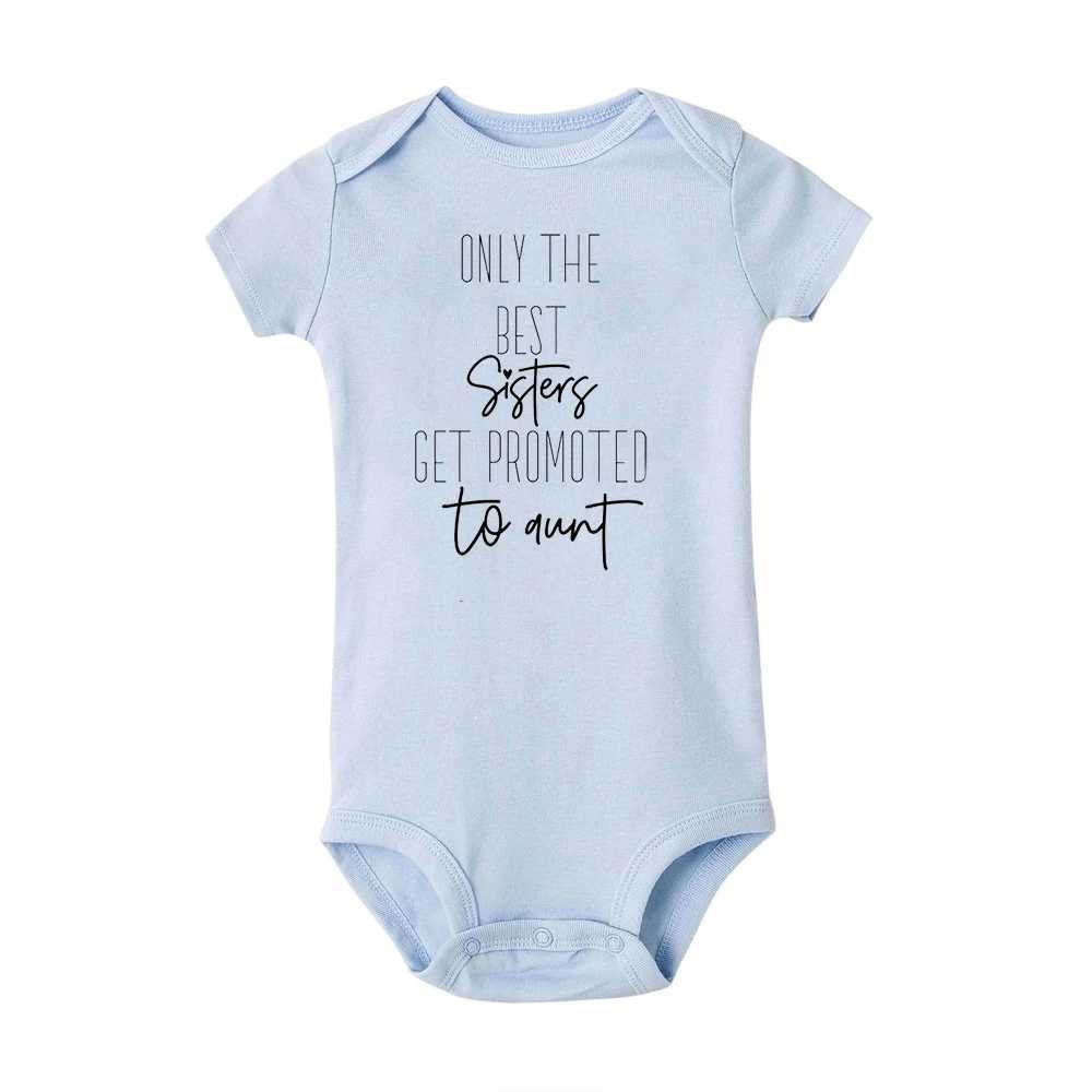 Only the best sisters are recommended to aunts Newborn clothes Baby baby jumpsuits Pregnancy announcements Tight clothes Baby shower gifts W240812