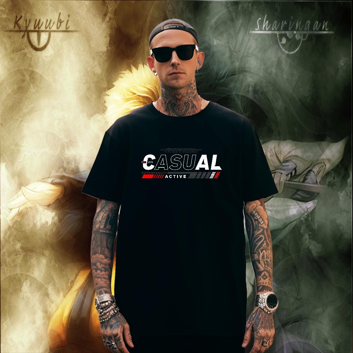 Loose letter T-Shirts Daily Wear Men Clothes T-Shirt 100% Cotton 230g New Designer O Neck Short Sleeves Customized Print Clothings
