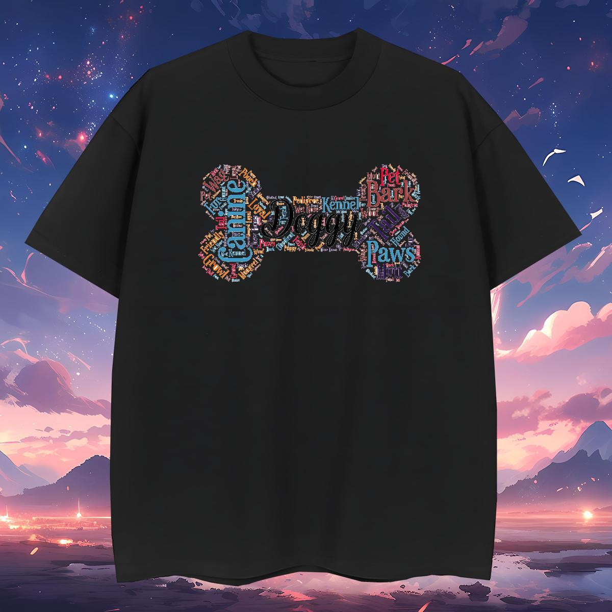 T Shirts Men 230g Pure Cotton Sports Casual O Neck Short Sleeves Anime Print Men Tees Fashion Designer TOP Quality Tops
