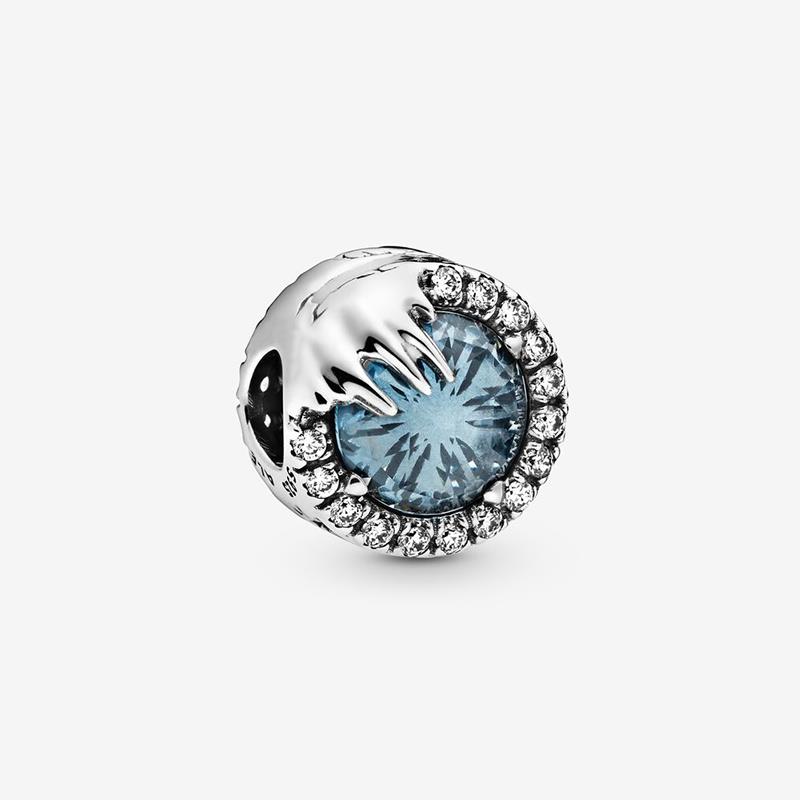 925 Sterling Silver Glacier Blue Horse Princess Shoes Mouse Glass Charm S925 Snake Bracelet Beads For Jewelry Making Free Shipping