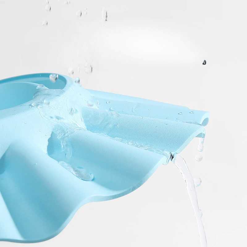Baby shampoo equipment ear protection shampoo cap adjustable waterproof shower cap for babies children and childrenW240717