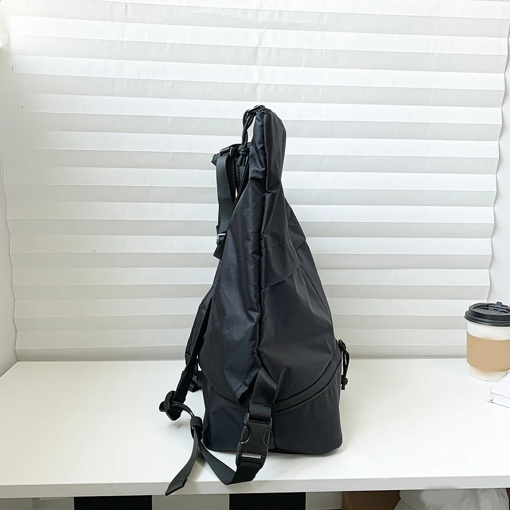 Trend School Bags Large Capacity Student Backpack Waterproof Nylon Womens Fashion Portable Casual Handbag 240813