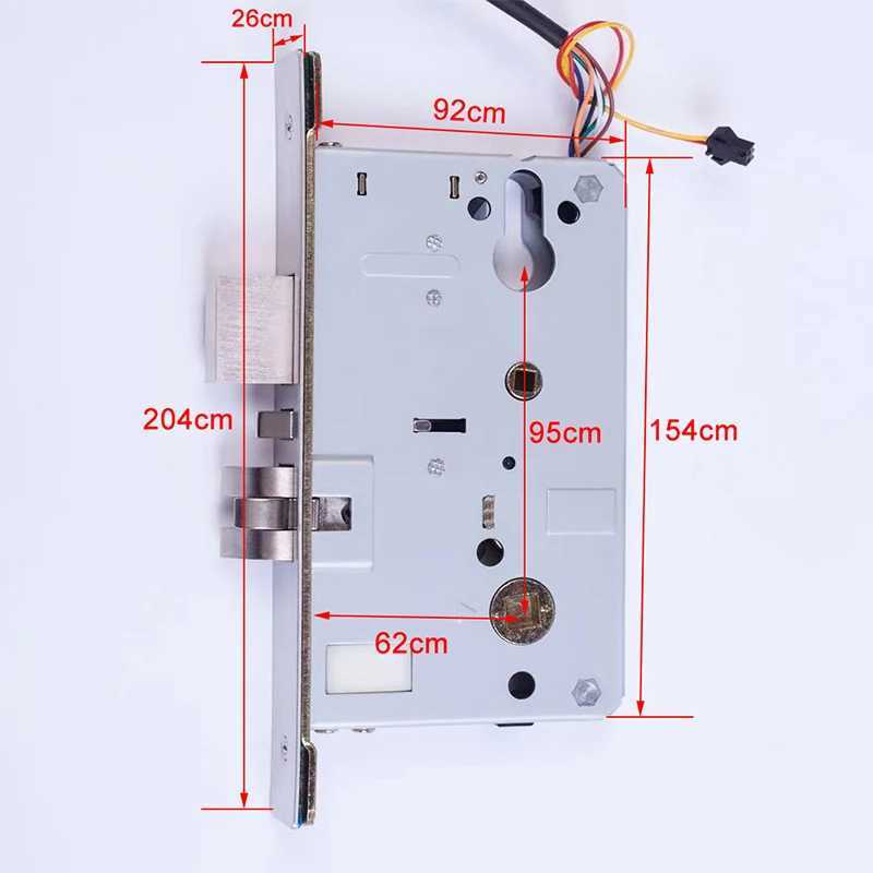 Smart Lock Wireless RFID Card Electronic Smart Hotel Door Lock System With API for IntegrationL248L247