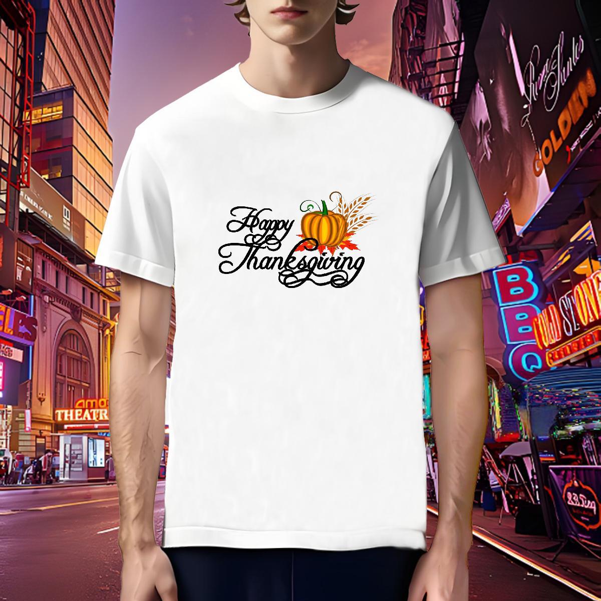 Wholesale Mens T Shirts pumpkin Round Neck Short Sleeve Daily Wear Asian Size 230g 100% Cotton Men Clothes T-Shirt 2024 DIY Tshirts