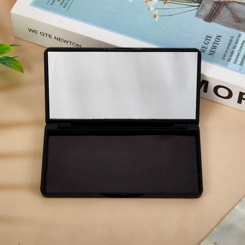 1 Pc 6.3CM*12CM Empty Professional Empty Magnetic Palette Holder Box With Mirror For Eyeshadow Powder Blush Makeup CaseXJ240813