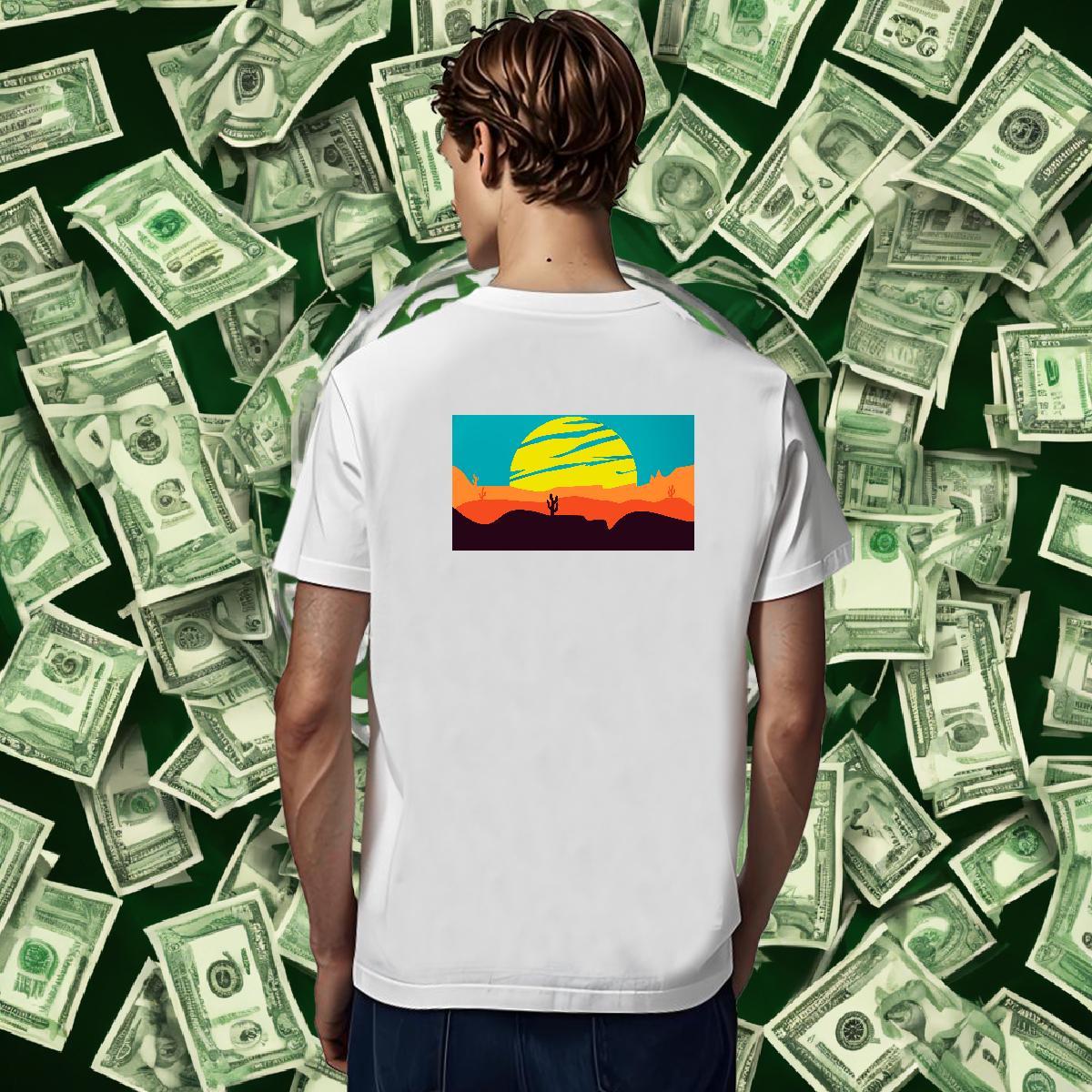 Free Shipping Tshirt for Man Woman Casual Beach 100% Cotton 230g Graphic Pure Cotton sky Man T Shirts Fashion Casual Tops Shirt