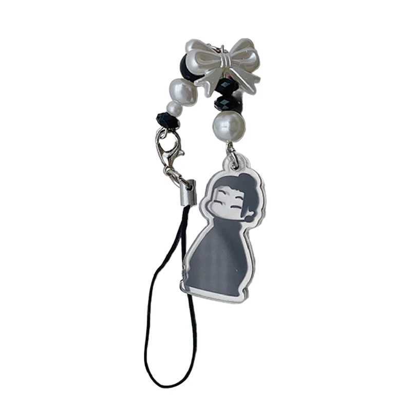 Anime Jujutsu keychain role-playing Geto Suguru Satoru Gojo matching JJK mobile charm accessories pendant keychain bag decoration jewelry W240808