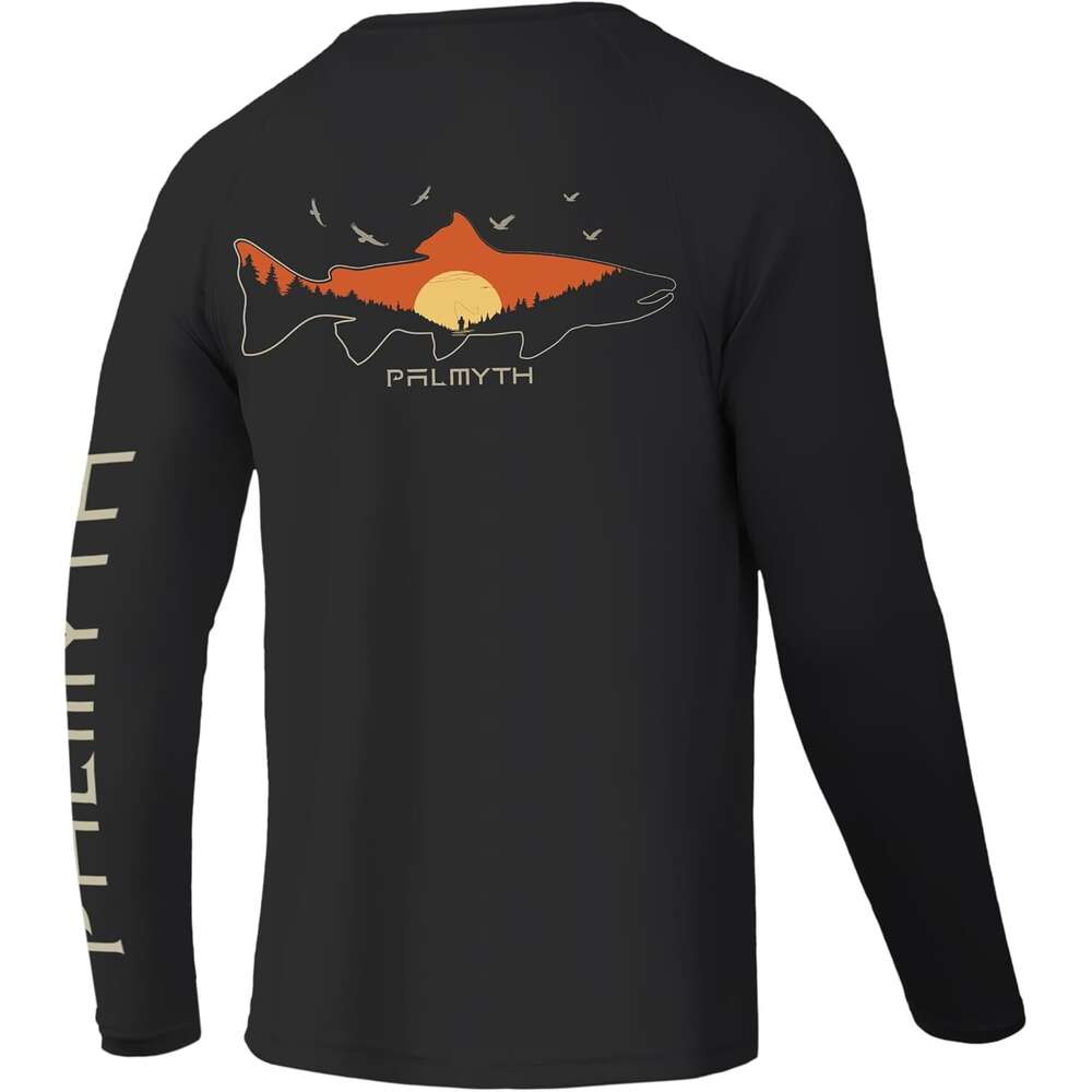 Long Sleeve Shirts For Men Sweatshirt Fishing Sun Protection Graphic Tee Streetwear Casual Tops Clothes sweatshirts