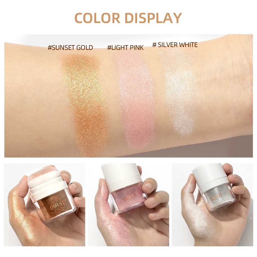 Fashion Highlander Powder Body Shining High Gloss Shining Powder Micro Light Shining Powder Facial Shining Makeup W240812