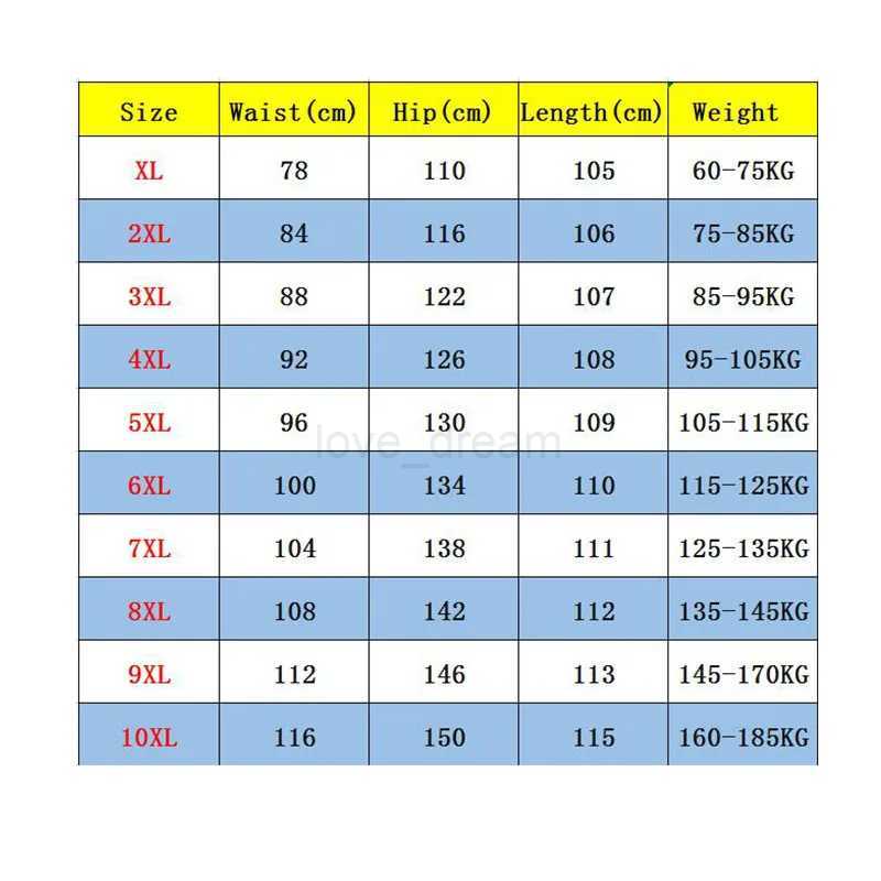 10XL Mens Trousers Loose Men Tracksuit Pants Man Casual Oversize Elastic Waist Sweatpants Male Clothing Sports Clothes JoggersXJ240813