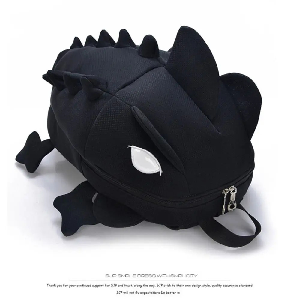 Creative cartoon cute candy color 3D dinosaur shoulder bag mens large capacity backpack 240813