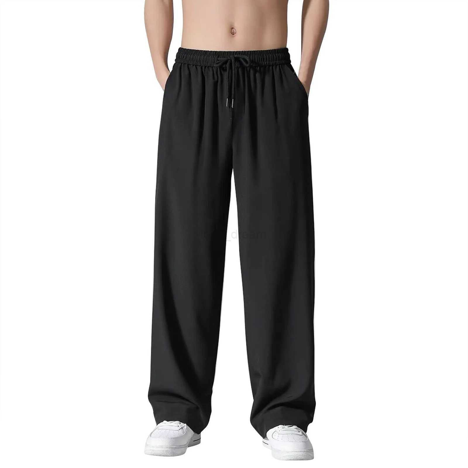 Man Pants TracksuitLuxury Sweatpants Sportswear Gym Workwear Summer Joggers Baggy Y2k Straight Big-Size Trousers PantalonesXJ240813