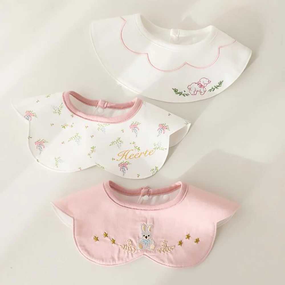 Bibs Burp Cloths Baby Waterproof Bib 3 Pieces Cartoon 360 Degree Rotatable Baby Feeding Bibs Newborn Drool Teeth Saliva Towel For Boys GirlsL4812