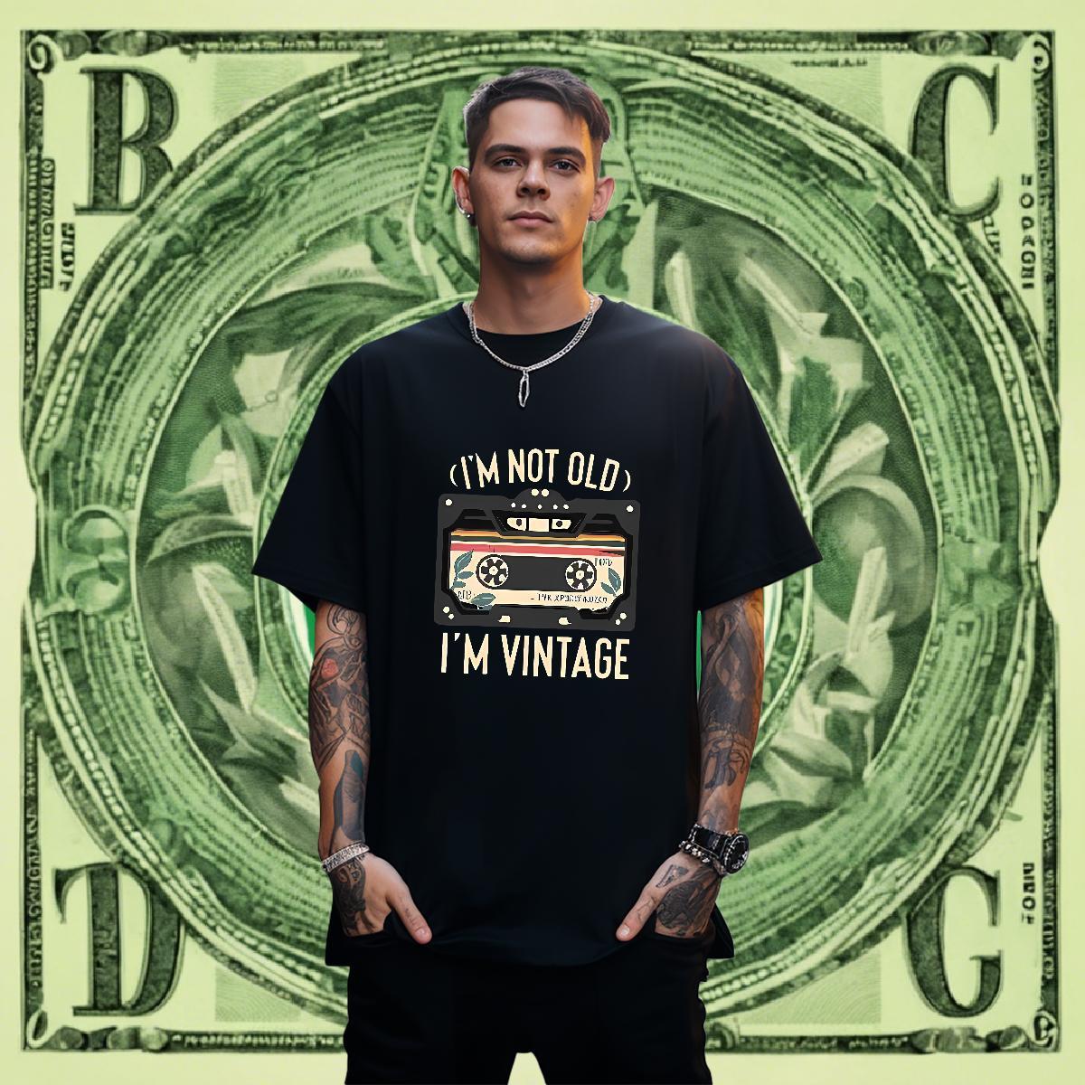 Cool Design Men Tshirts Daily Outfit 100% Cotton 230g Oversized 4XL Pure Cotton return to the ancients T-Shirts DIY Customized Polos