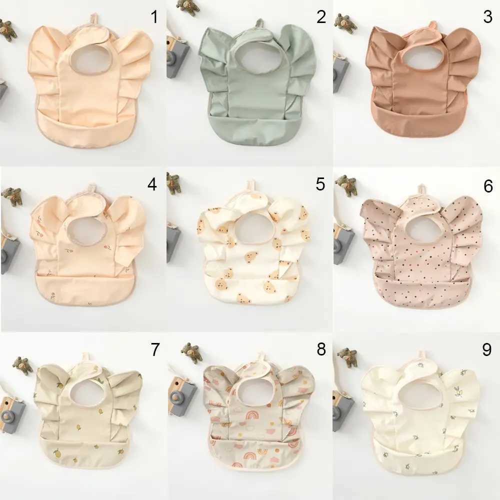 Bibs Burp Cloths Kids Scarf Waterproof Eating Accessories Cartoon Burp Cloths Children Baby Feeding Bibs Baby BibsL4812