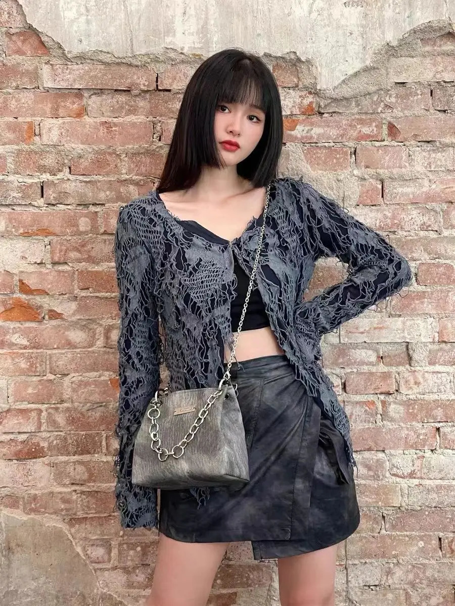 JIAERDI Square Mini Tote Bag Women High Street Summer Handle Chain Casual Crossbody Bags Female Vintage Y2k Messenger Bag 240813