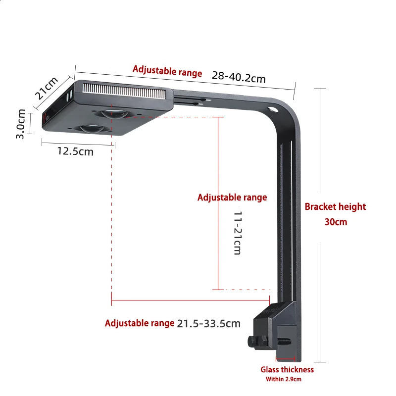 Noopsyche NP K7 Pro V3 III 140W App WiFi Full Spectrum Saltwater LED Aquarium Light for Coral Reef SPS/ LPS 240812