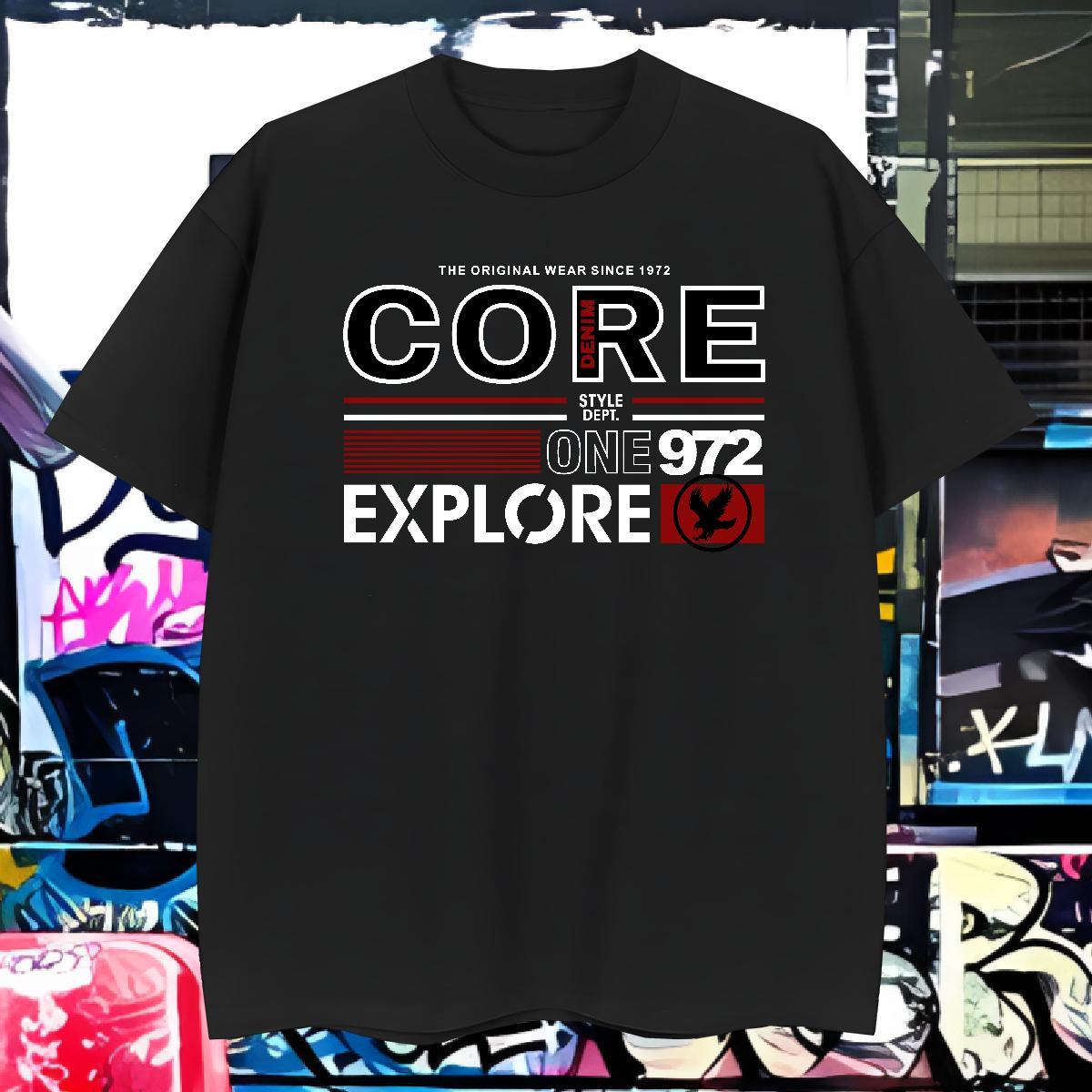 Loose Fit letter T-Shirts Outdoor Tshirt for Man Woman 230g 100% Cotton New Arrival Breathable Crew Neck Skull Tops Tees