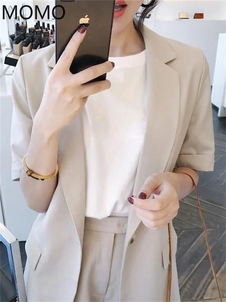 womens summer shorts suit sets clothing trousers and blazers tops two piece set women outfit set woman 2 pieces 240813