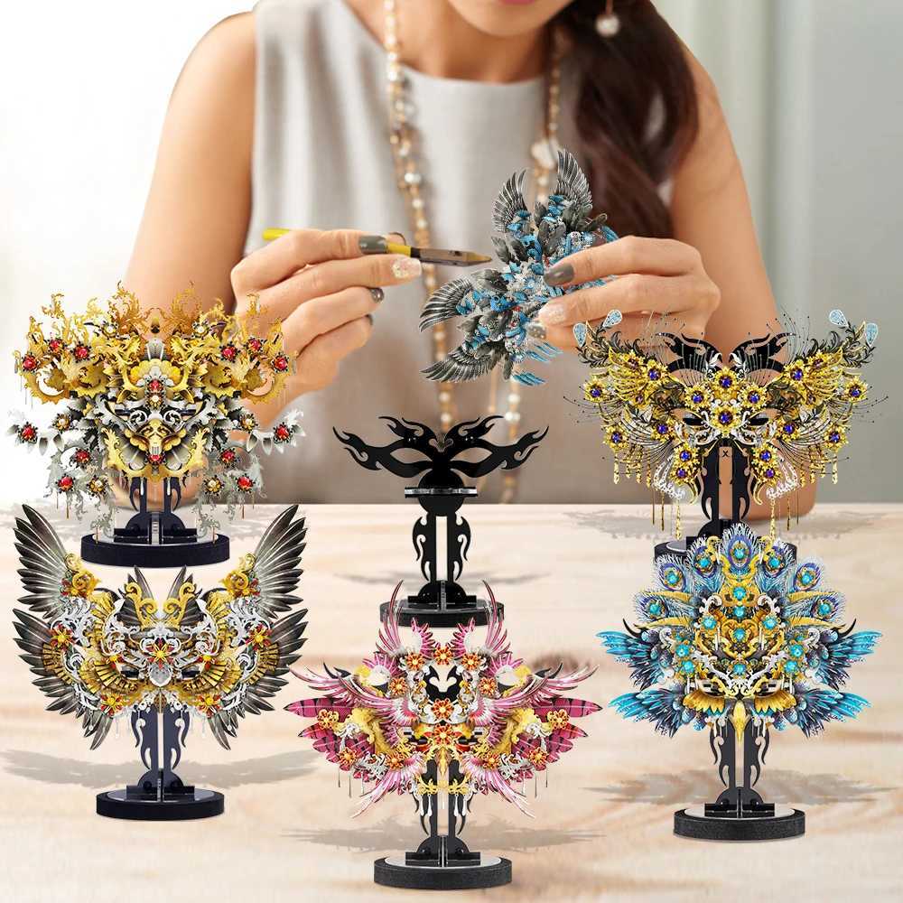 Piececool 3D Metal Puzzle Magic Decoration Jigsaw Assembly Model Kits DIY Toys Gifts for Adult Y240812