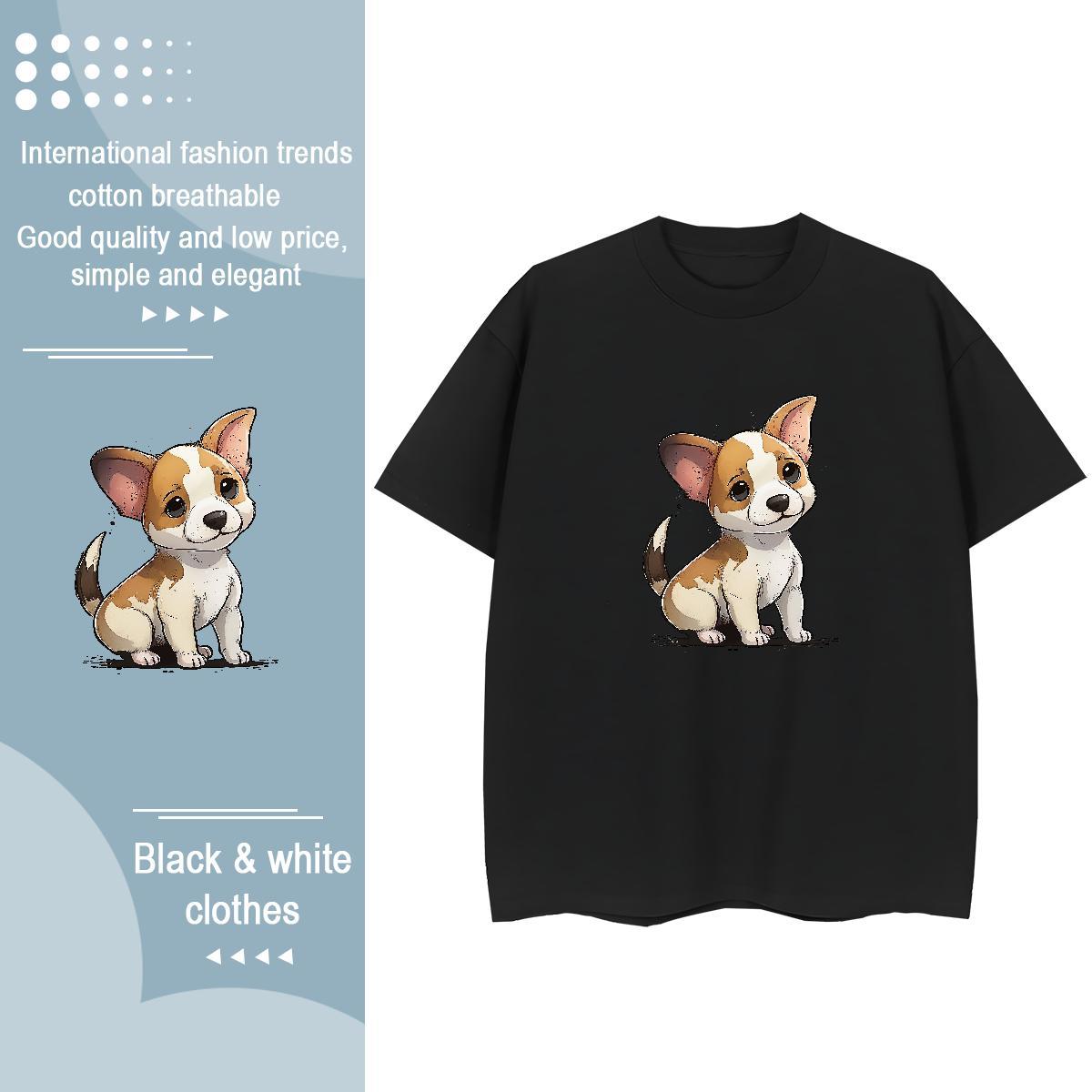 Brand Mens T Shirts Crew Neck Summer Casual Black White 230g 100% Cotton Men Tshirts DIY Customized Clothes