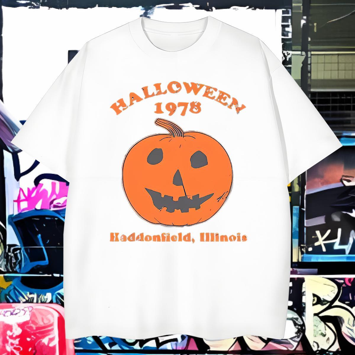 Classic T-Shirts halloween Short Sleeve O-Neck Daily Wear Custom Print Plus Size 230g Cotton Men Tshirts 2024 DIY Top Tees