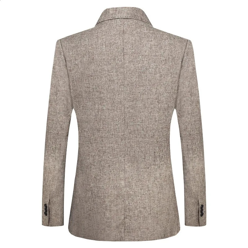 Mens thin jacket fashion mens business casual suit Coats highquality spring ultrathin 4XL 240812