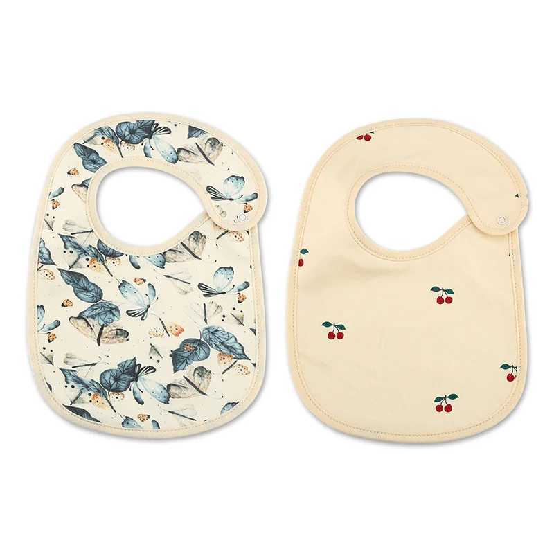 Bibs Burp Cloths Korean Style Baby Waterproof Bibs New Infants Boy Girl Cotton Feeding Saliva Towel Newborn Toddler Soft Burp Cloth For Kids BibL4812