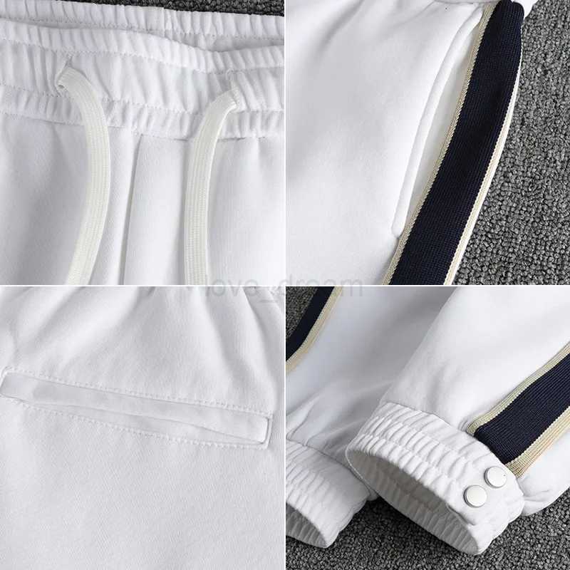 Fashion Side Stripe Stitching Design Sense Casual Sweatpants Mens All-Match Fashion Slim Fit Sports Jogger PantsXJ240813