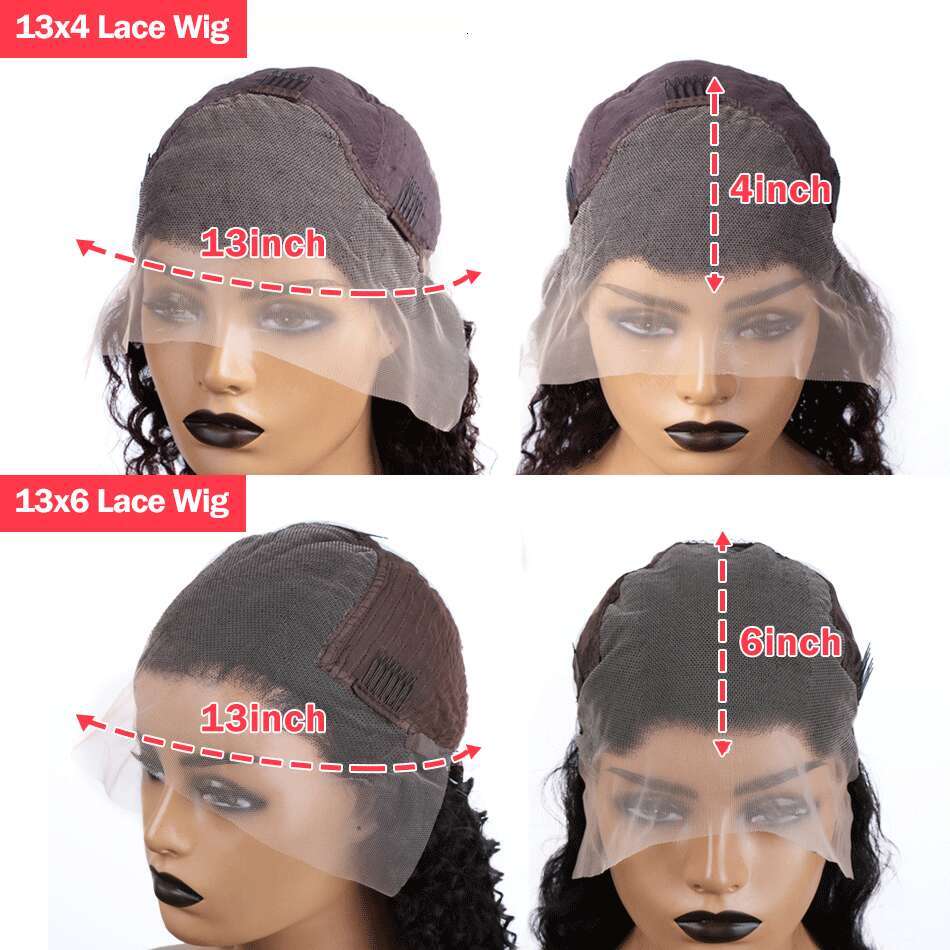 250 Density Transparent 13X6 Body Wave Frontal Wigs Human Hair 28 30 32 Inch 13X4 Lace Front Wig Brazilian Natural Black