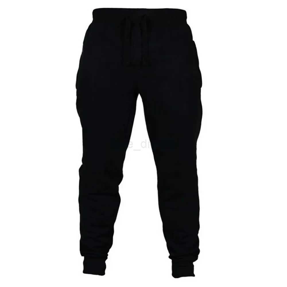 2023 Mens Joggers Casual Pants Fitness Men Sportswear Tracksuit Bottoms Skinny Sweatpants Trousers Black Gyms Jogger Track PantsXJ240813