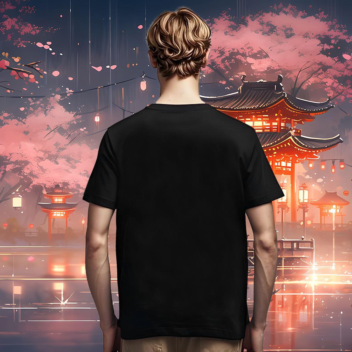 Unisex T Shirts Men dog Breathable Crew Neck High Street Hip Hop Black Oversized 100% Cotton 230g Men Tees Free Shipping Wear