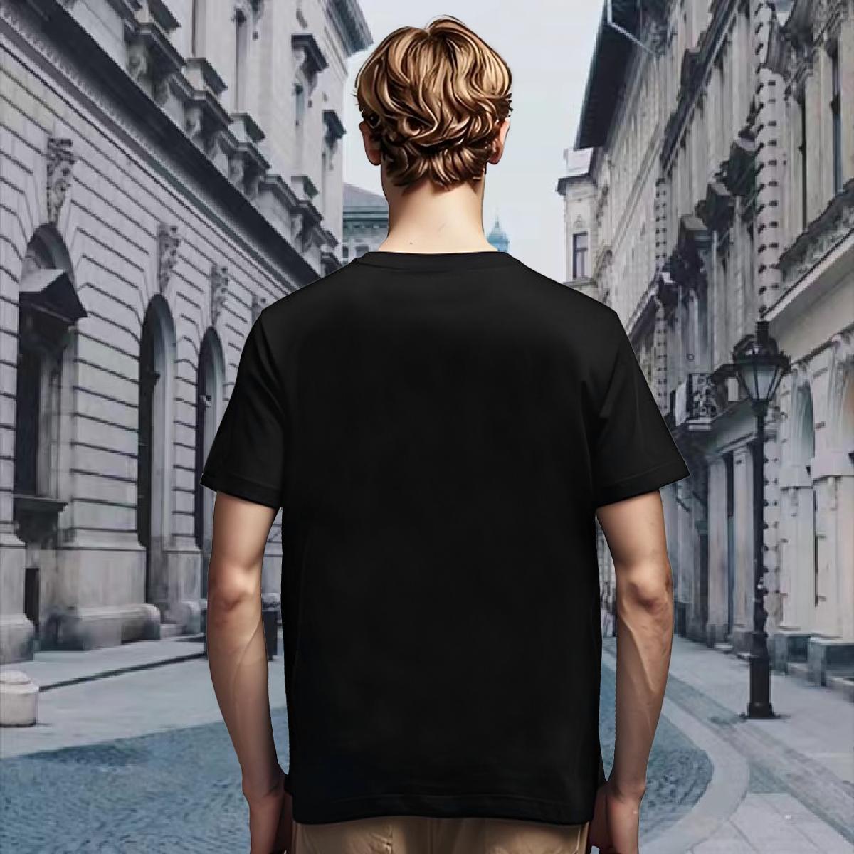 Unisex T Shirts Men pumpkin Breathable Home Outdoor DIY Printed 230g Pure Cotton Tshirt for Man Woman 2024 Designer Top Tees