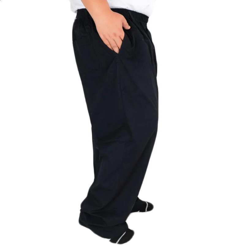 165KG Summer Plus Size 8XL 10XL 11XL 12XL 13XL Pants Men Cotton Breathable Stretch Pants Loose Trousers 240812