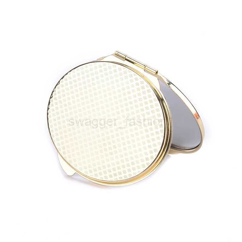 Compact Makeup Mirror Cosmetic Magnifying Round Pocket Make Up Mirror for Purse Travel Bag Home Office MirrorXJ240813