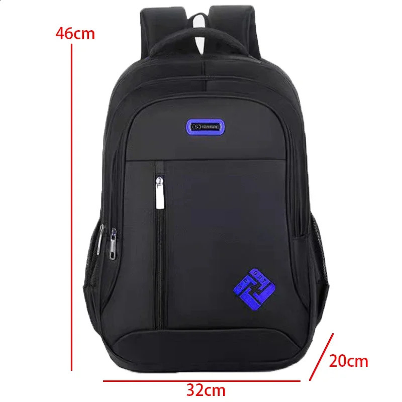 Mens Backpack Multi functional Business Laptop USB Charging Waterproof Movie Leisure Bag 240813