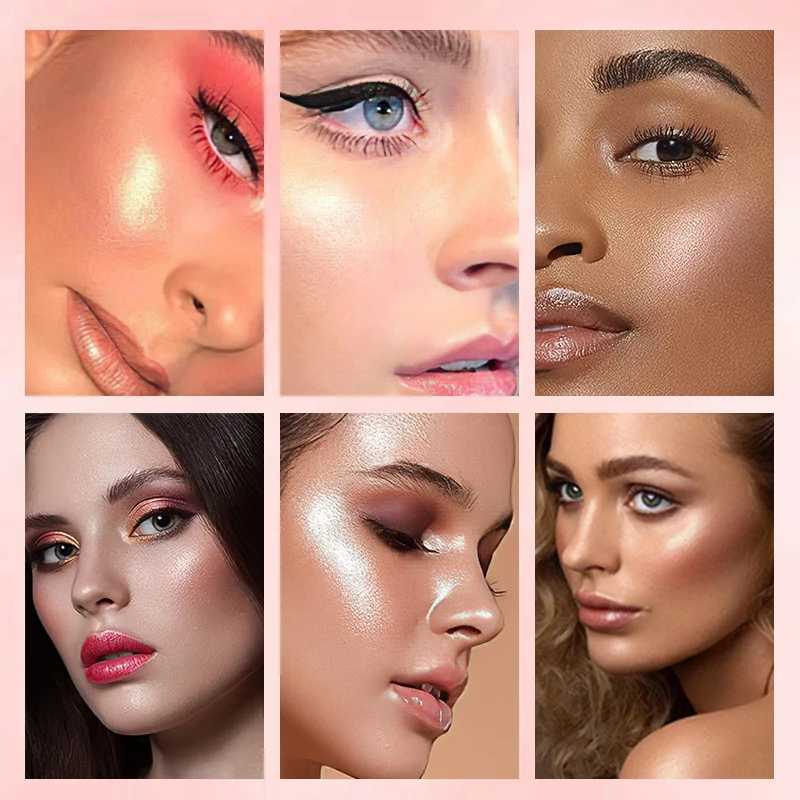 Ultra low price! Highlight Patting Shining powder with full body contour and neckline suitable for face and eyes W240812