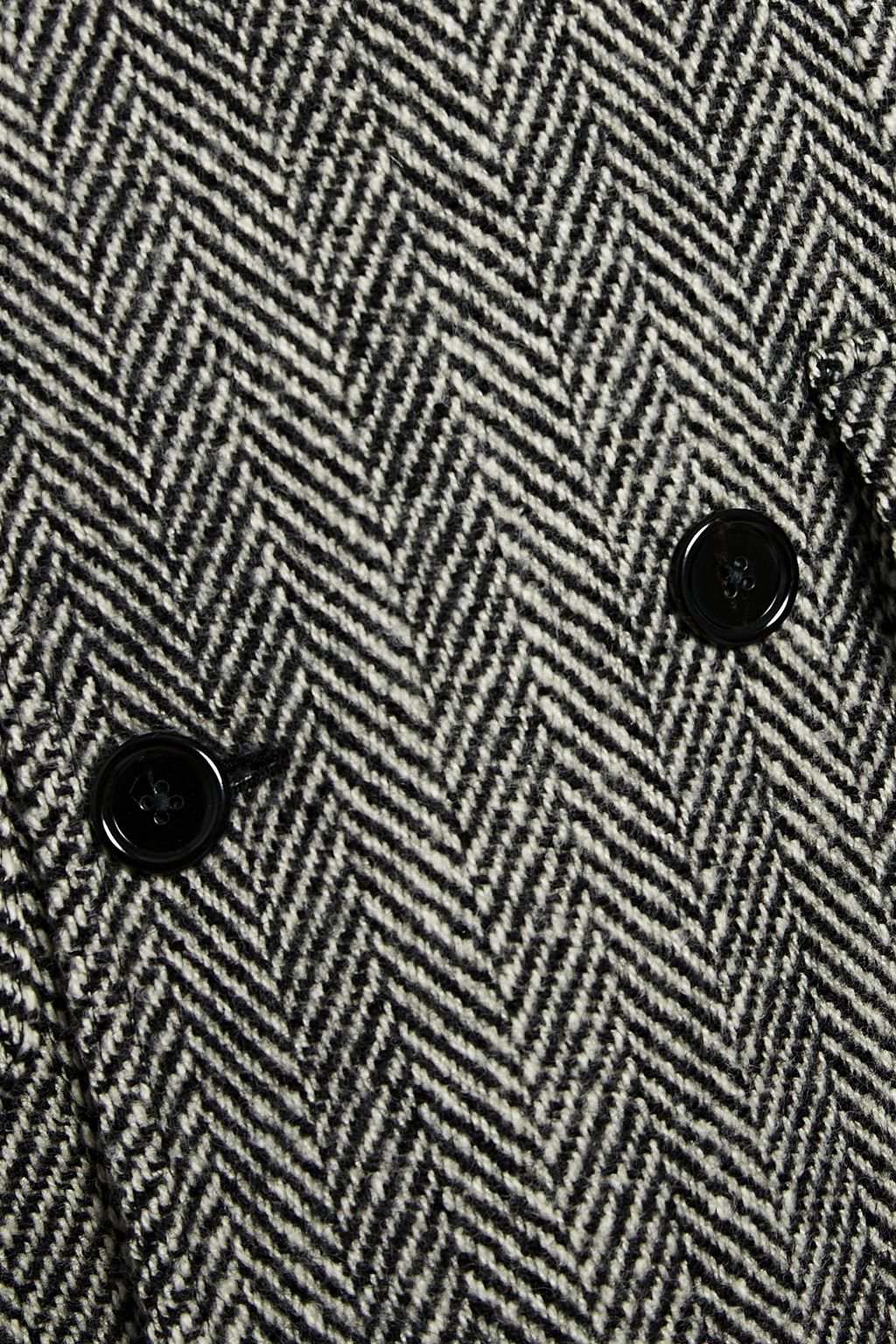 Stylish Men's Wool Blend Overcoat Notched Lapel Tailored Jacket Blazer Coat Autumn Winter Harringbone Windbreaker Custom Made Plus Size