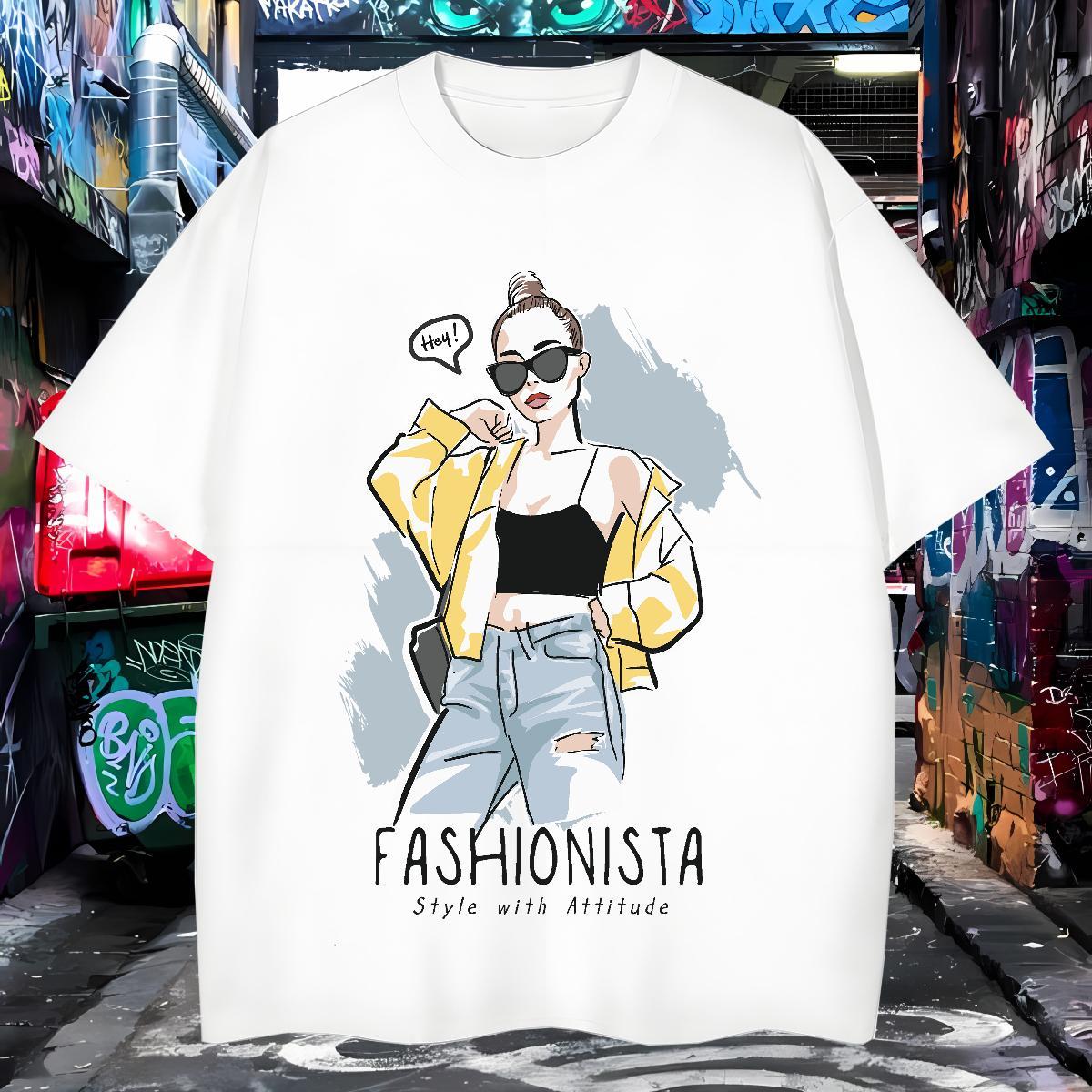 Brand character T Shirt For Man Street Tshirt for Man Woman 100% Cotton 230g Classic Casual Breathable Short Sleeve Plus Size Cartoon Tee Shirt