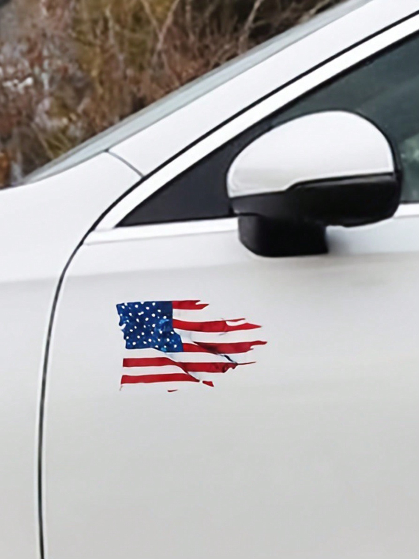 Car stickers flag rearview mirror car stickers car decoration reflective stickers
